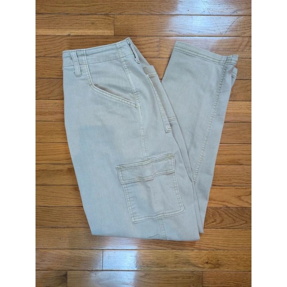 Universal Thread Sage Gray Boyfriend Cut Utility Cargo Pants Women's Size 10